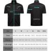 imageLittle Donkey Andy Mens Lightweight Softshell Vests Short Sleeve Jackets for Golfing Hiking RunningPure Black