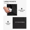 imageLittle Donkey Andy Mens Lightweight Softshell Vests Short Sleeve Jackets for Golfing Hiking RunningPure Black