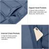 imageLittle Donkey Andy Mens Puffer Jacket Warm Winter Coat with Hood Lightweight Insulated Quilted Jacketss for Snow SkiBlue