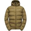 imageLittle Donkey Andy Mens Puffer Jacket Warm Winter Coat with Hood Lightweight Insulated Quilted Jacketss for Snow SkiOlive