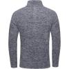 imageLittle Donkey Andy Mens Quarter Zip Sweatshirts with Fleece Lined Long Sleeve Golf Running Thermal PulloverBlueink Graywith Fleece