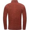 imageLittle Donkey Andy Mens Quarter Zip Sweatshirts with Fleece Lined Long Sleeve Golf Running Thermal PulloverOrange Heatherwith Fleece