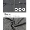 imageLittle Donkey Andy Mens Running Jacket Lightweight Thermal Hybrid Puffer Jacket for Men Golf HikingGrey