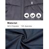 imageLittle Donkey Andy Mens Running Jacket Lightweight Thermal Hybrid Puffer Jacket for Men Golf HikingNavy