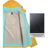 imageLittle Donkey Andy Mens Waterproof Rain Jacket HighPerfomance Lightweight Rain Shell for Golf Hiking SXXLF4golden
