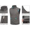 imageLittle Donkey Andy Mens Waterresistant Outerwear Vests Stretch Windproof Vest for Cycling Running GolfB Gray