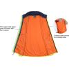 imageLittle Donkey Andy Mens Waterresistant Outerwear Vests Stretch Windproof Vest for Cycling Running GolfB Yellow