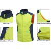 imageLittle Donkey Andy Mens Waterresistant Outerwear Vests Stretch Windproof Vest for Cycling Running GolfB Yellow
