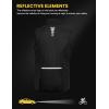 imageLittle Donkey Andy Mens Waterresistant Outerwear Vests Stretch Windproof Vest for Cycling Running GolfBlack