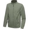 imageLittle Donkey Andy Mens Lightweight Reversible Bomer Jacket Windproof Water Resistant Coat Running GolfA Sage  B Dark Green