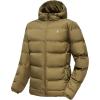 imageLittle Donkey Andy Mens Puffer Jacket Warm Winter Coat with Hood Lightweight Insulated Quilted Jacketss for Snow SkiOlive