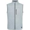imageLittle Donkey Andy Mens Warm Fleece Vest Windproof Sleeveless FullZip Jacket for Golf Hiking Running TravelGrey