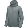 imageLittle Donkey Andy Mens Waterproof Rain Jacket Coat Lightweight Raincoat Windbreaker with Hood for Golf Hiking UPF 30Gray