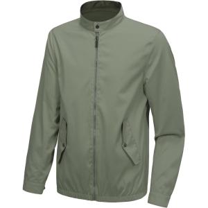 imageLittle Donkey Andy Mens Lightweight Reversible Bomer Jacket Windproof Water Resistant Coat Running GolfA Sage  B Dark Green