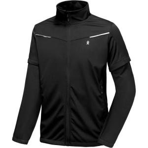 imageLittle Donkey Andy Mens Lightweight Softshell Vests Short Sleeve Jackets for Golfing Hiking RunningB2 Black