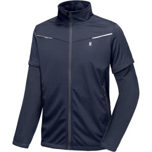 imageLittle Donkey Andy Mens Lightweight Softshell Vests Short Sleeve Jackets for Golfing Hiking RunningB2 Deep Blue