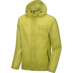 imageLittle Donkey Andy Mens Waterproof Rain Jacket Coat Lightweight Raincoat Windbreaker with Hood for Golf Hiking UPF 30Yellow