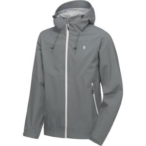 imageLittle Donkey Andy Mens Waterproof Rain Jacket HighPerfomance Lightweight Rain Shell for Golf Hiking SXXLF2grey