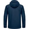 imageLittle Donkey Andy Mens Softshell Jacket with Hood Fleece Lined Winter Jackets for Hiking Windproof WaterresistantB Blue