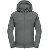 imageLittle Donkey Andy Mens Softshell Jacket with Hood Fleece Lined Winter Jackets for Hiking Windproof WaterresistantB Grey