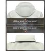 imageLittle Donkey Andy Mens Softshell Jacket with Hood Fleece Lined Winter Jackets for Hiking Windproof WaterresistantB Light Grey