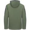 imageLittle Donkey Andy Mens Softshell Jacket with Hood Fleece Lined Winter Jackets for Hiking Windproof WaterresistantDark Green