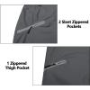 imageLittle Donkey Andy Womens Lightweight Waterproof Rain Pants Breathable Hiking Pants for Outdoor FishingA02 Gray