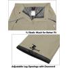 imageLittle Donkey Andy Womens Lightweight Waterproof Rain Pants Breathable Hiking Pants for Outdoor FishingA04 Rock Gray