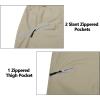 imageLittle Donkey Andy Womens Lightweight Waterproof Rain Pants Breathable Hiking Pants for Outdoor FishingA04 Rock Gray