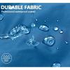 imageLittle Donkey Andy Womens Lightweight Waterproof Rain Pants Breathable Hiking Pants for Outdoor FishingA07 Swedish Blue
