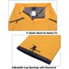 imageLittle Donkey Andy Womens Lightweight Waterproof Rain Pants Breathable Hiking Pants for Outdoor FishingA12 Golden