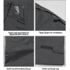 imageLittle Donkey Andy Womens Lightweight Waterproof Rain Pants Breathable Hiking Pants for Outdoor FishingB2grey