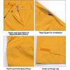 imageLittle Donkey Andy Womens Lightweight Waterproof Rain Pants Breathable Hiking Pants for Outdoor FishingB4ceylon Yellow