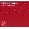 imageLittle Donkey Andy Womens Lightweight Waterproof Rain Pants Breathable Hiking Pants for Outdoor FishingB6red