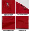imageLittle Donkey Andy Womens Lightweight Waterproof Rain Pants Breathable Hiking Pants for Outdoor FishingB6red