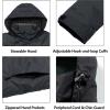 imageLittle Donkey Andy Womens Waterproof Rain Jacket Lightweight Outdoor Rain Coat Shell for Hiking Travel Black XXL