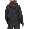 imageLittle Donkey Andy Womens Waterproof Rain Jacket with Hood Breathable Lightweight Windbreaker Rain Shell CoatA1black