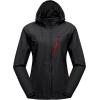 imageLittle Donkey Andy Womens Waterproof Rain Jacket with Hood Breathable Lightweight Windbreaker Rain Shell CoatA1black