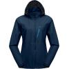 imageLittle Donkey Andy Womens Waterproof Rain Jacket with Hood Breathable Lightweight Windbreaker Rain Shell CoatA4navy