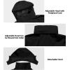 imageLittle Donkey Andy Womens Waterproof Rain Jacket with Hood Breathable Lightweight Windbreaker Rain Shell CoatB1blackBlack