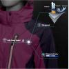imageLittle Donkey Andy Womens Waterproof Rain Jacket with Hood Breathable Lightweight Windbreaker Rain Shell CoatB3purpleDeep Purple