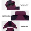 imageLittle Donkey Andy Womens Waterproof Rain Jacket with Hood Breathable Lightweight Windbreaker Rain Shell CoatB3purpleDeep Purple