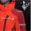 imageLittle Donkey Andy Womens Waterproof Rain Jacket with Hood Breathable Lightweight Windbreaker Rain Shell CoatB5 Fluorescent RedWine Red
