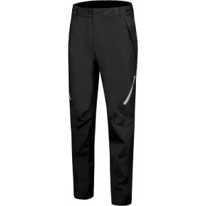imageLittle Donkey Andy Womens Lightweight Waterproof Rain Pants Breathable Hiking Pants for Outdoor FishingB1black