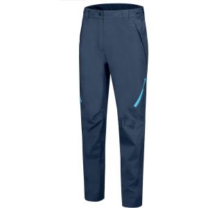 imageLittle Donkey Andy Womens Lightweight Waterproof Rain Pants Breathable Hiking Pants for Outdoor FishingB3navy Blue