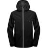 imageLittle Donkey Andy Mens Highperformance 3L Hard Shell Waterproof Rain Jacket Breathable Rain Gear for HikingTravellingC1blackhigh Performance