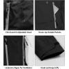 imageLittle Donkey Andy Mens Highperformance 3L Hard Shell Waterproof Rain Jacket Breathable Rain Gear for HikingTravellingC1blackhigh Performance