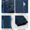 imageLittle Donkey Andy Mens Highperformance 3L Hard Shell Waterproof Rain Jacket Breathable Rain Gear for HikingTravellingC2deep Bluehigh Performance