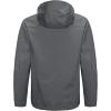 imageLittle Donkey Andy Mens Highperformance 3L Hard Shell Waterproof Rain Jacket Breathable Rain Gear for HikingTravellingC3greyhigh Performance