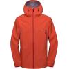 imageLittle Donkey Andy Mens Highperformance 3L Hard Shell Waterproof Rain Jacket Breathable Rain Gear for HikingTravellingC4orangehigh Performance